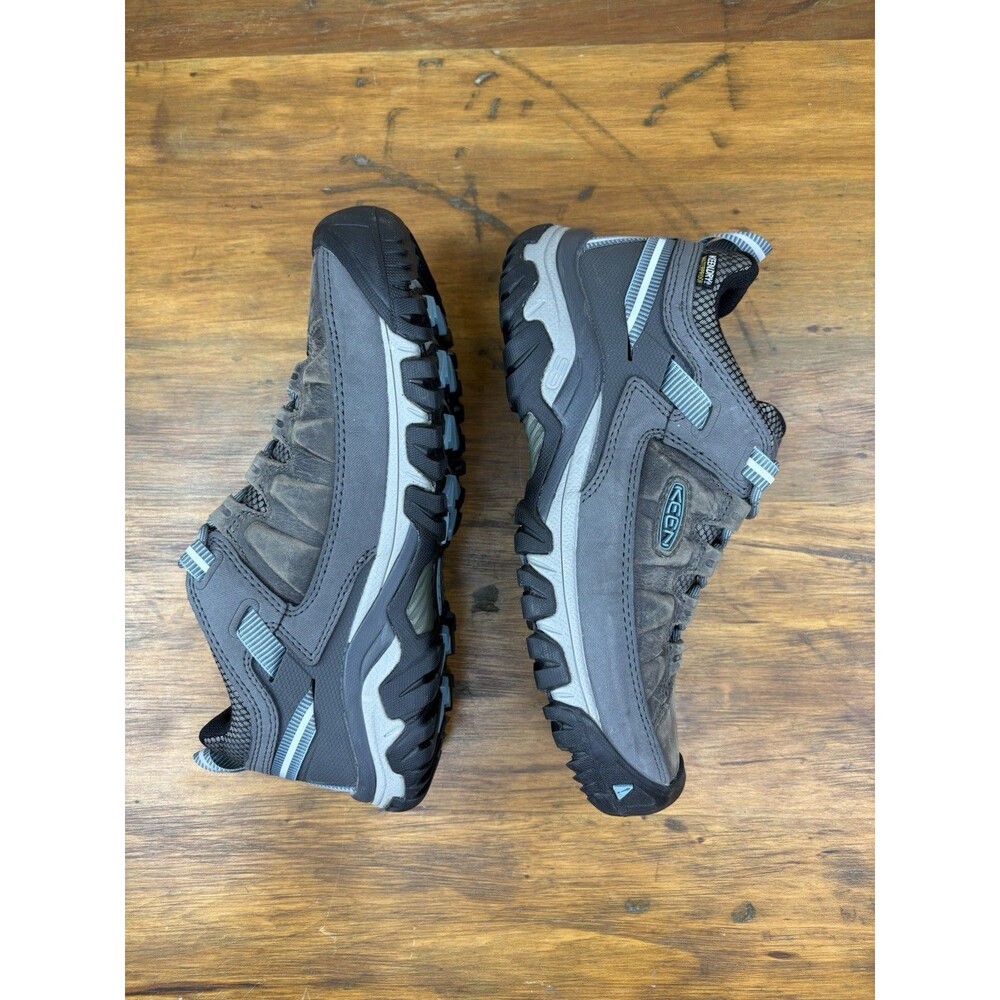 Keen Targhee III WP Size 8.5 Hiking Shoes Women's Magnet/Atlantic Blue #1023038 - Picture 10 of 16